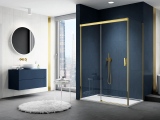 CADURA GOLD LINE – nové sprchové kouty od SanSwiss v luxusní zlaté barvě