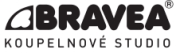 logo firmy BRAVEA koupelnové studio